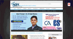 Desktop Screenshot of kalpitkhemka.com